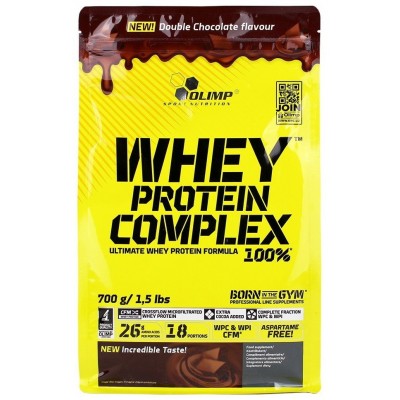 Proteină Olimp Whey Protein Complex 100% Double Chocolate 700g