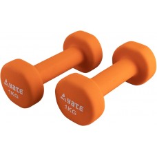 Гантель Yate Neoprene Coated Dumbbells 2x1kg (SA04731)