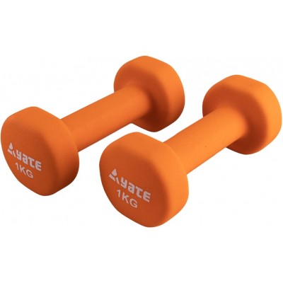 Гантель Yate Neoprene Coated Dumbbells 2x1kg (SA04731)