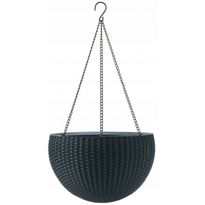 Ghiveci Keter Hanging Sphere Planter Anthracite (229545)