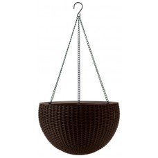 Ghiveci Keter Hanging Sphere Planter Brown (229544)