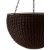 Ghiveci Keter Hanging Sphere Planter Brown (229544)