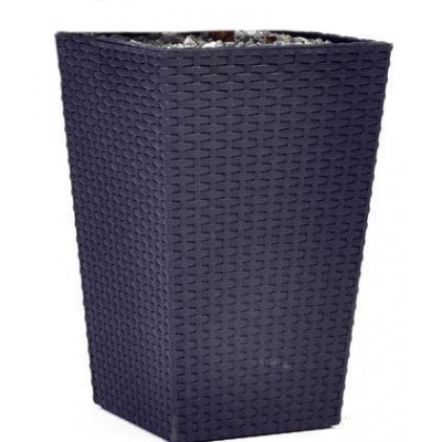 Ghiveci Keter Rattan Planter M Anthracite (228974)