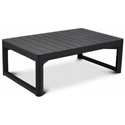 Садовый стол Keter Lyon Rattan Table Graphite (232300)