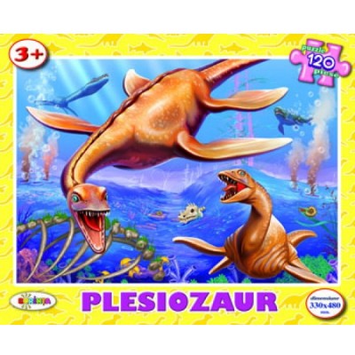 Puzzle Dorința 120 Plesiozaur