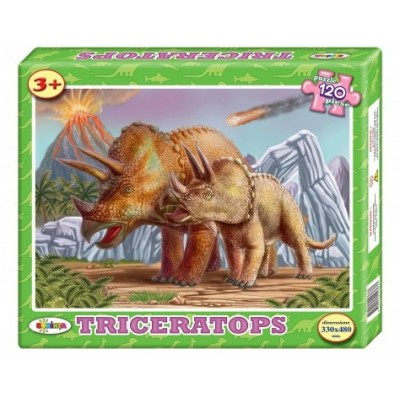 Пазл Dorința 120 Triceratops