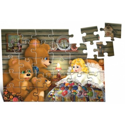 Puzzle Dorința 30 Bucle de Aur