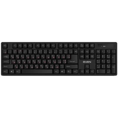 Tastatură Sven KB-C2100W Black