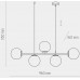 Lustră Tk lighting Celeste (6219)