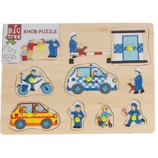 Развивающий набор Big Tree Knob Puzzle Police/Ambulance/Fire (610067)