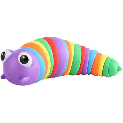 Jucărie pentru ameliorarea stresulu Fidget Toys Rainbow Caterpillar (621226)