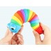 Jucărie pentru ameliorarea stresulu Fidget Toys Rainbow Caterpillar (621226)