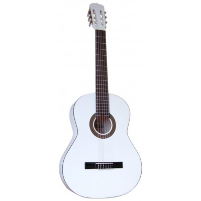 Chitara clasica Fiesta FST-200 4/4 White + husa