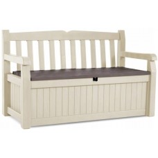 Садовая скамейка Keter Eden Garden Bench 265L Beige/Brown (230398)