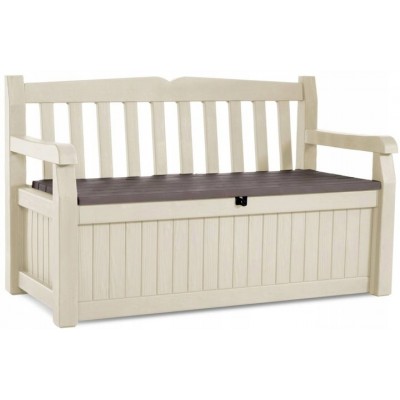 Садовая скамейка Keter Eden Garden Bench 265L Beige/Brown (230398)