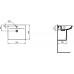 Умывальник Ideal Standard Connect Air Cube (E074401)