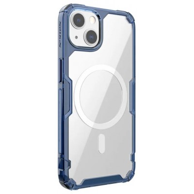 Чехол Nillkin iPhone 13 Ultra thin TPU Nature Pro Magnetic Blue
