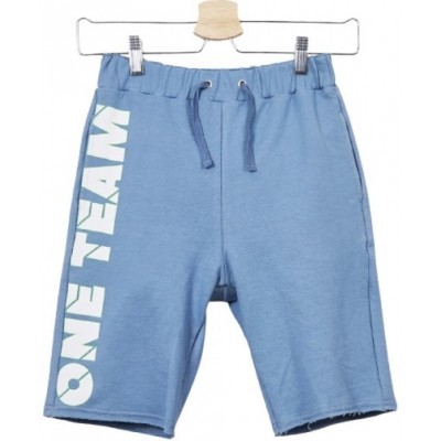 Pantaloni scurți pentru copii Panço 2011BK07006 Blue 110cm