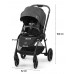 Коляска Kinderkraft Evolution Cocoon 2in1 Platinum Gray