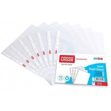 File protectie pentru documente Cassa A4/55mkm 100pcs (7275)