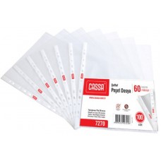 File protectie pentru documente Cassa A4/60mkm 100pcs (7270)