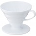 Кофеварка Hario V60 02 Coffee Dripper White Plastic (VD-02W)