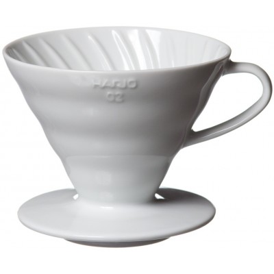 Кофеварка Hario V60 02 Coffee Dripper Ceramic White (VDC-02)