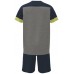 Costum sportiv pentru copii Joma 500527.280 Melange Grey/Navy XS