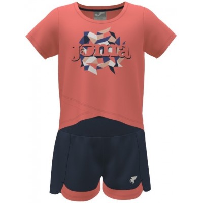 Costum sportiv pentru copii Joma 500538.571 Pink/Navy 2XS