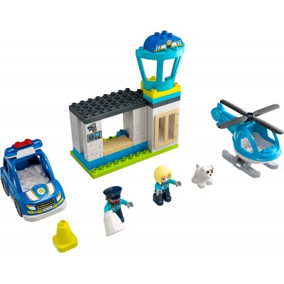 Конструктор Lego Duplo: Police Station & Helicopter (10959)