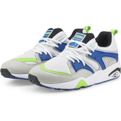 Adidași pentru bărbați Puma Blaze Of Glory Reverse Classics Puma White/Black/Snorkel Blue 40.5