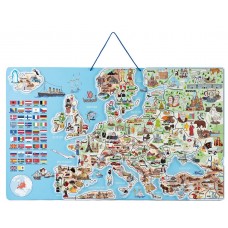 Puzzle Unika Toy 187 Карта Европы (91231)