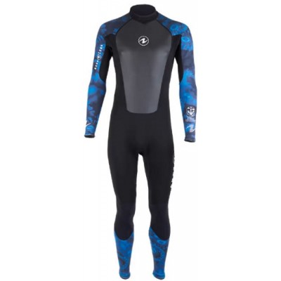 Гидрокостюм AquaLung HydroFlex 3mm Coral Guardian Blue/Black (L)