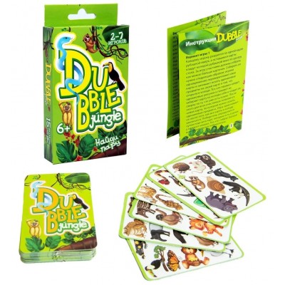 Настольная игра Strateg Dubble Jungle (30345)