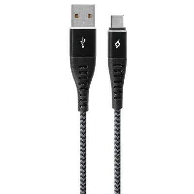 Cablu USB Ttec Micro USB to Type-C 2.4A 1m Black