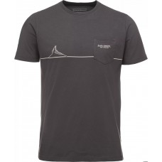 Мужская футболка Black Diamond Half Dome Pocket T-Shirt S Smoke (AP730054)