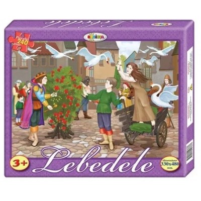 Puzzle Dorința 240 Lebedele