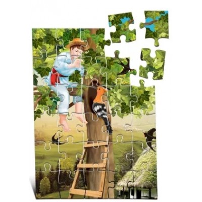 Puzzle Dorința 30 Pupaza din tei