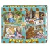 Puzzle Dorința 4in1 Bucle aurii