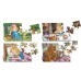 Puzzle Dorința 4in1 Bucle aurii