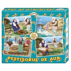 Puzzle Dorința 4in1 Pestisorul de aur