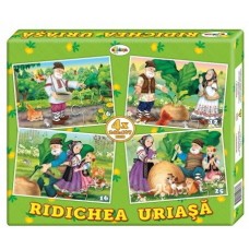 Puzzle Dorința 4in1 Ridichea uriasa