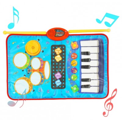 Игровой коврик Icom Poland Mini 2in1 Music Jam Playmat (7162438)