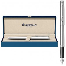 Перьевая ручка Waterman Paris Hemisphere Essential Stainless Steel PDT (S0920410)