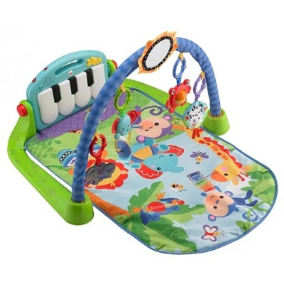 Covor joc pentru copii Fisher Price Kick&Play Piano Gym (BMH49)