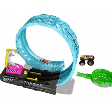 Детский набор дорога Hot WheelsMonster Truck Glow In The Dark (HBN02)