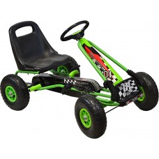 Kart cu pedale Enero Sport Go-Kart 01 Green