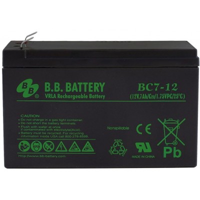 Bateria acumulatorului BB Battery BC7-12