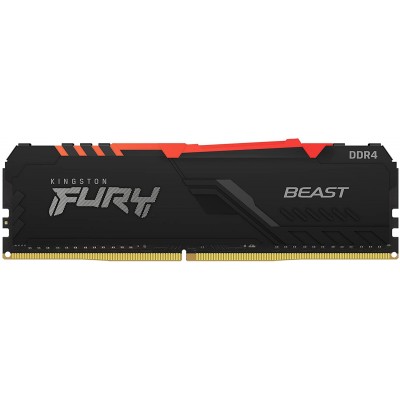 Оперативная память Kingston Fury Beast 16Gb DDR4-3733MHz (KF437C19BB1A/16)