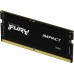 Оперативная память Kingston Fury Impact 8Gb DDR5-4800MHz SODIMM (KF548S38IB-8)